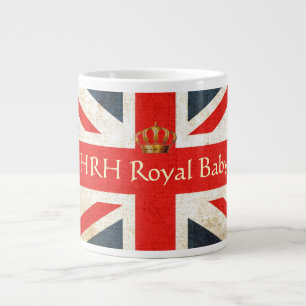Géante Tasse enorme commémorative de bébé royal de HRH