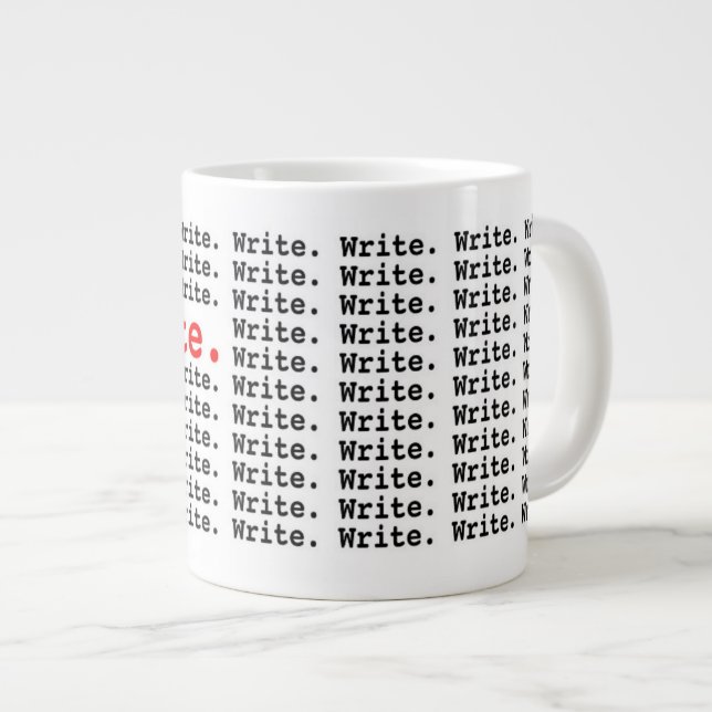 Géante Tasse ENORME d'auteur (Devant droit)
