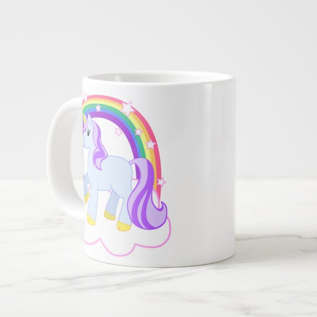 Géante Tasse magique de spécialité de licorne (Devant gauche)