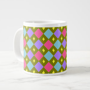 Géante Tasse multicolore en nid d'abeille que vous créez