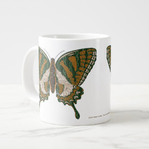 Géante Tasse spéciale Papillon swallowtail aborigène