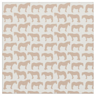 Géants doux Tissu (couleur de cheval personnalisa