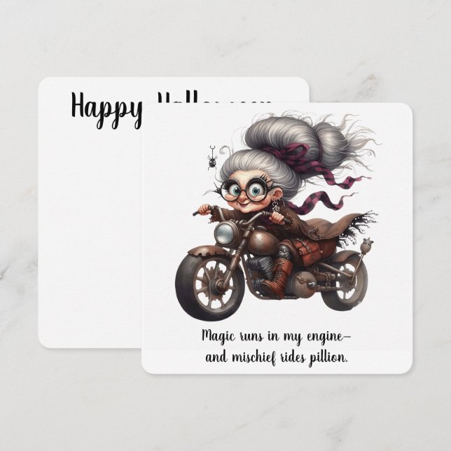 Gears, Ghouls & Granny Glam (Devant / Derrière)