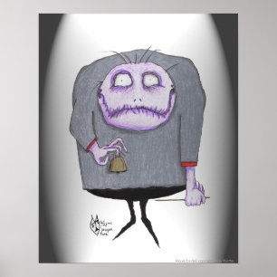 Geb - Cow Bell Player Poster d'art par Tricia Mart