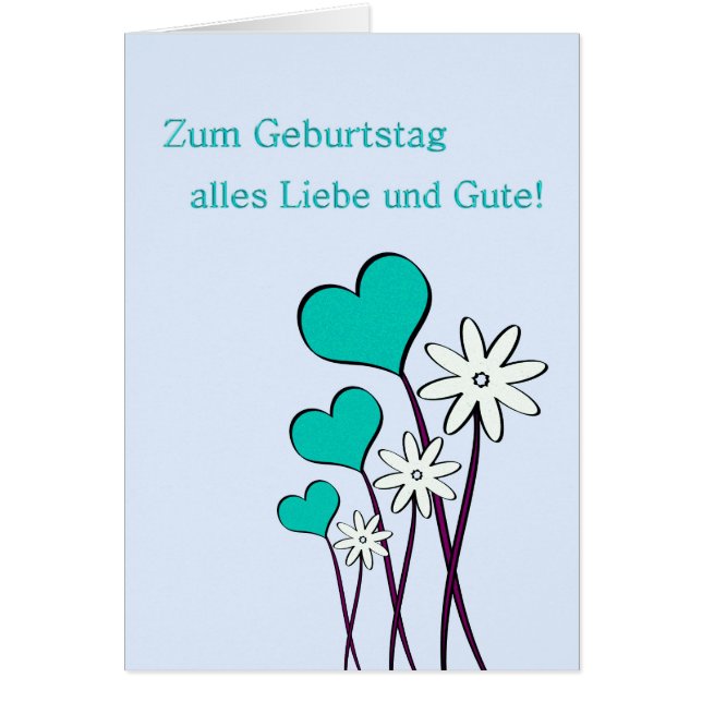 Geburtstagskarte (Devant)