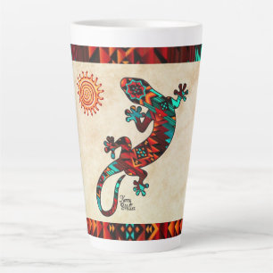 Gecko Lizard Et Sun Latte Mug