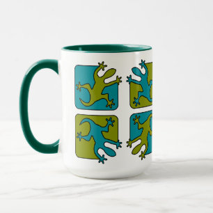 Gecko / Tasses Lizard - choisir style, couleur