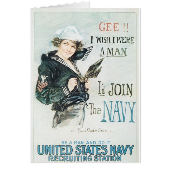 Gee ! ! Je souhaite que j'aie été un homme (Devant)