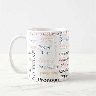 Geek de grammaire tasse de blanc de 11 onces