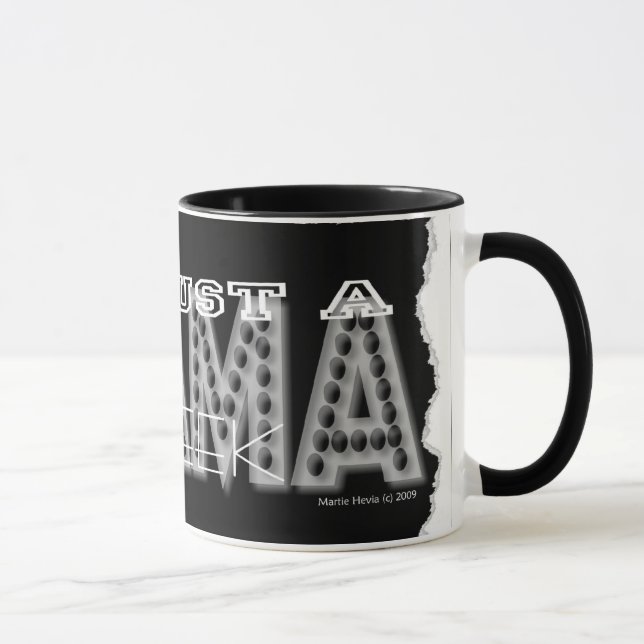 Geek dramatique - Pas seulement un Étiquette - Mug (Droite)
