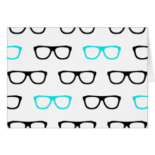 geek lunettes bleu geek