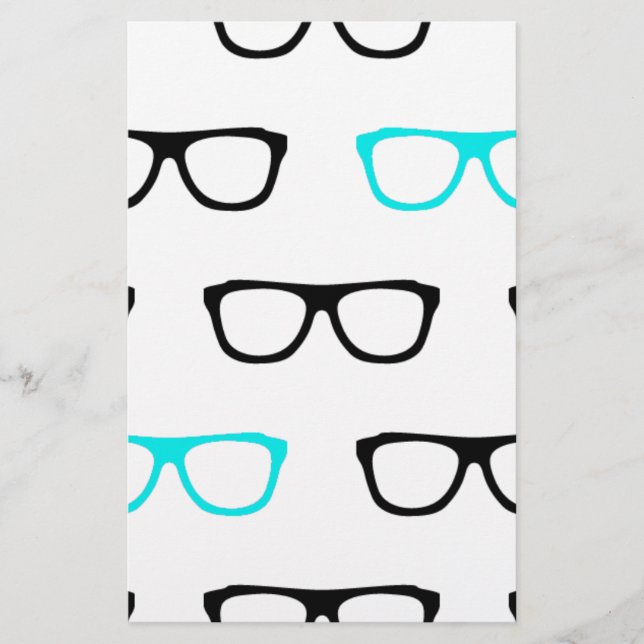 geek lunettes bleu geek (Devant)