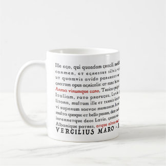 Geek Virgil Aeneid - tasse de Lit