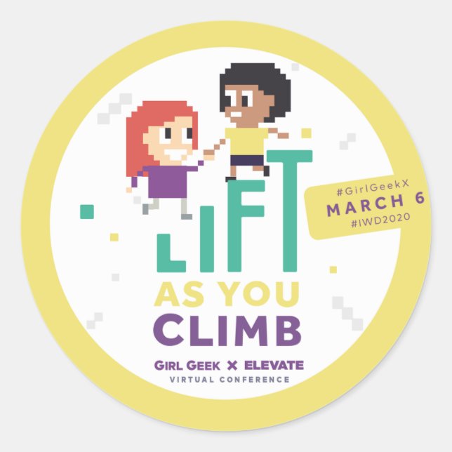 Geek X Elevate + Stickers #IWD2020 Party (sm) (Devant)