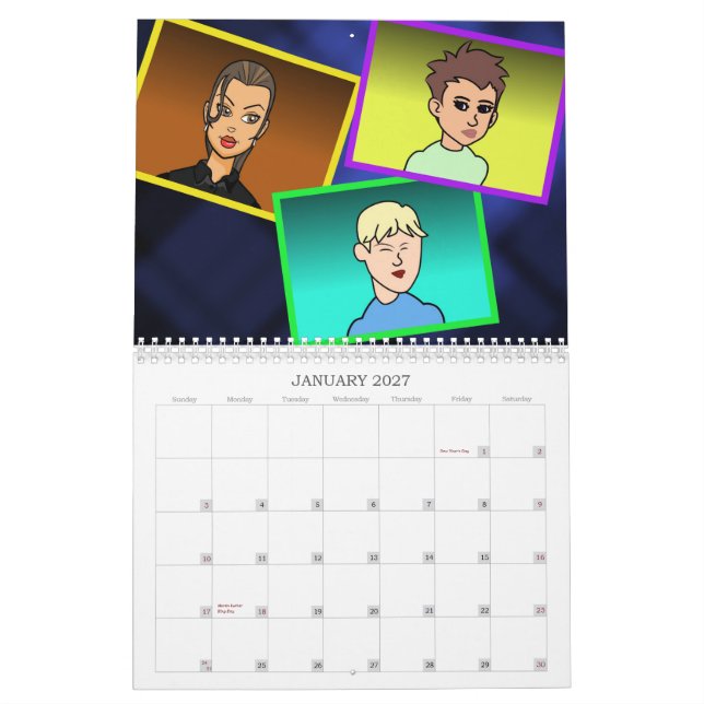 Geez calendrier de Louise 2016 (Jan 2027)