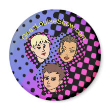 Géez Louise Magnet coloré