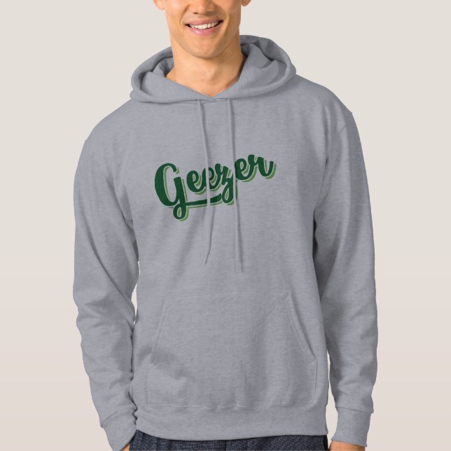 Geezer London Slang Sweat - shirt à capuche dialec (Devant)
