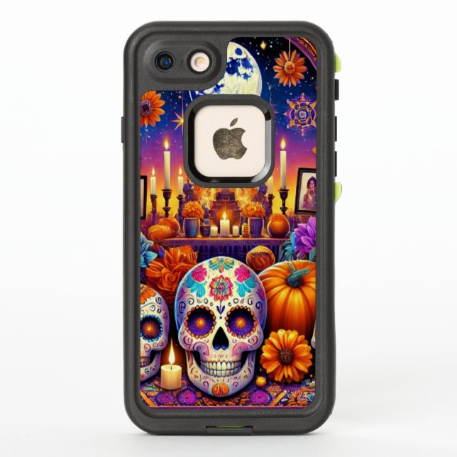 Geft funy Halloween pour iPhone 8/7 Coques (Dos)