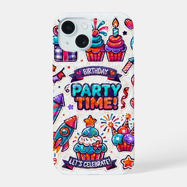 Geft IPhone 15 Coque jour d'Halloween (Verso)