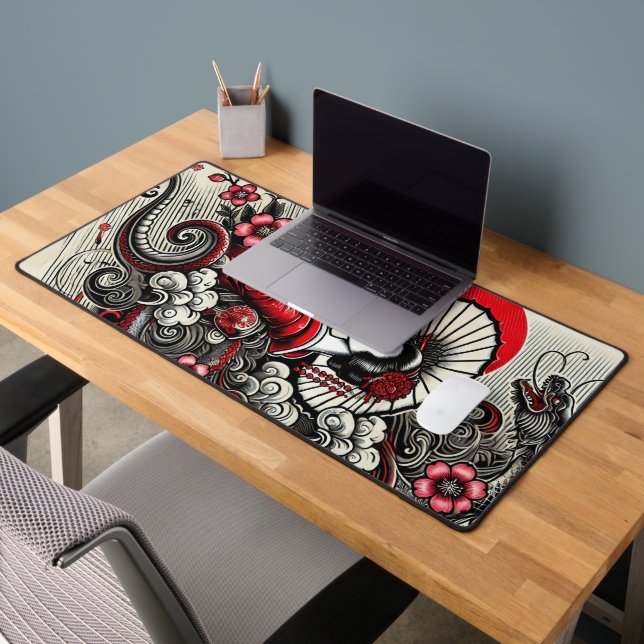 Geisha Art Desk Mat (Bureau 2)