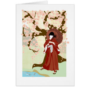 geisha de fleurs de cerisier