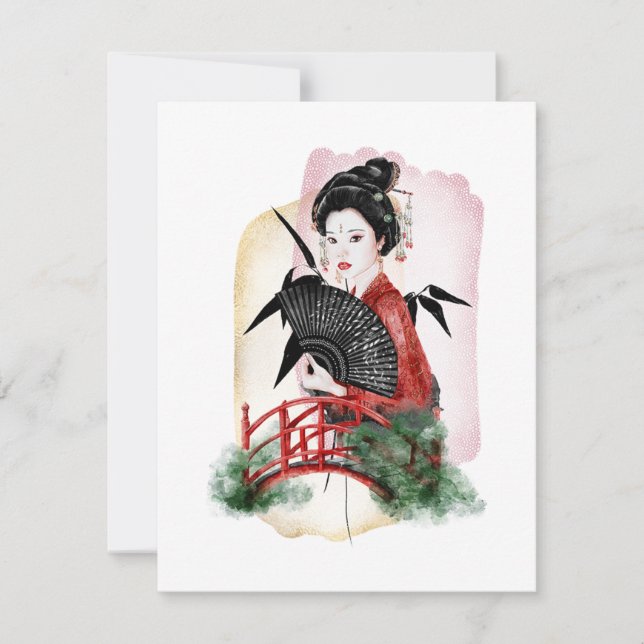Geisha Girl Artiste japonaise (Devant)