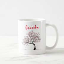 Geisha Mug personnalisé moderne