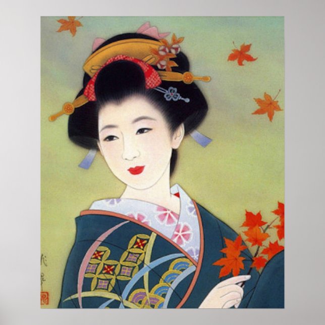 Geisha Poster Print (Devant)