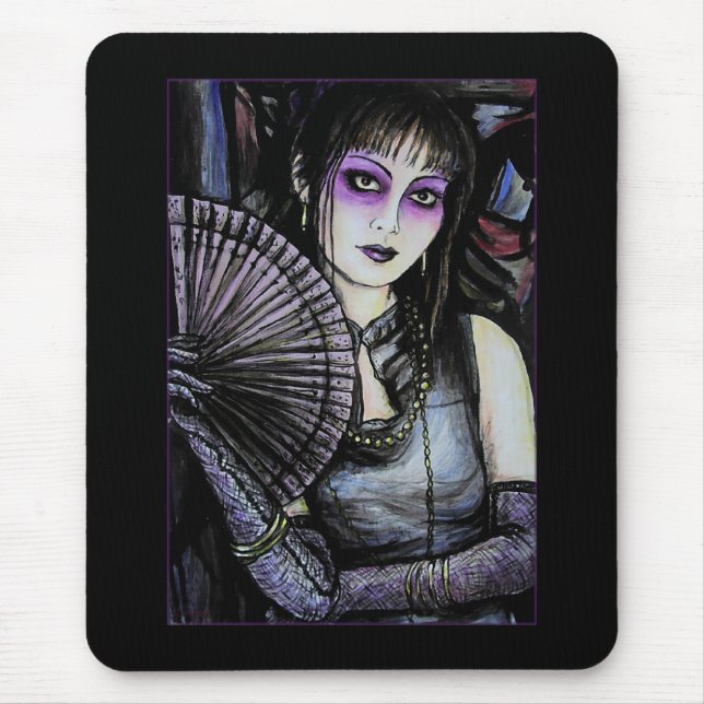 Geisha - Tapis de souris (Devant)