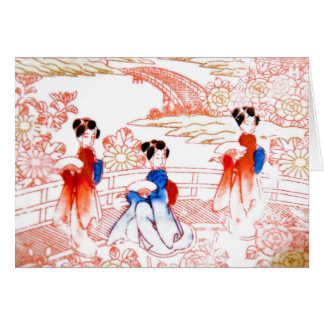 Geishas dans le jardin