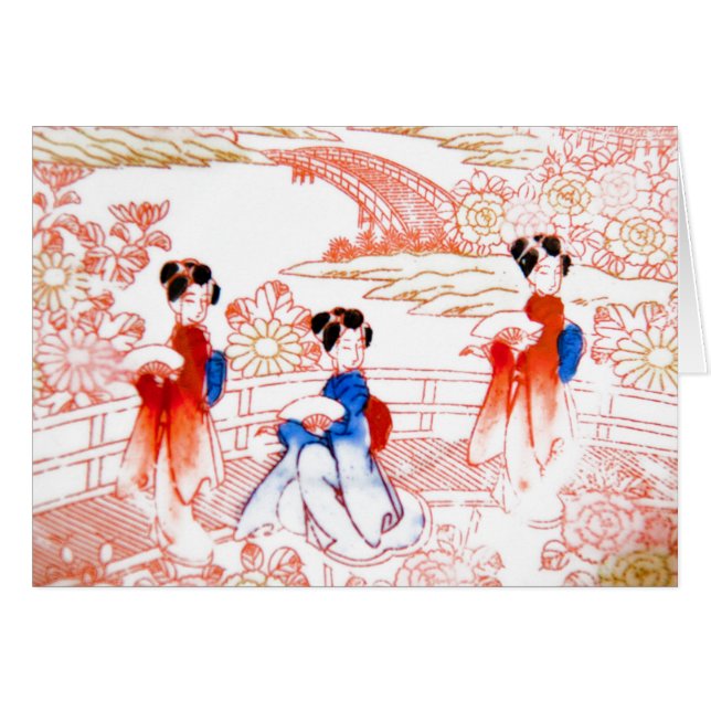 Geishas dans le jardin (Devant horizontal)