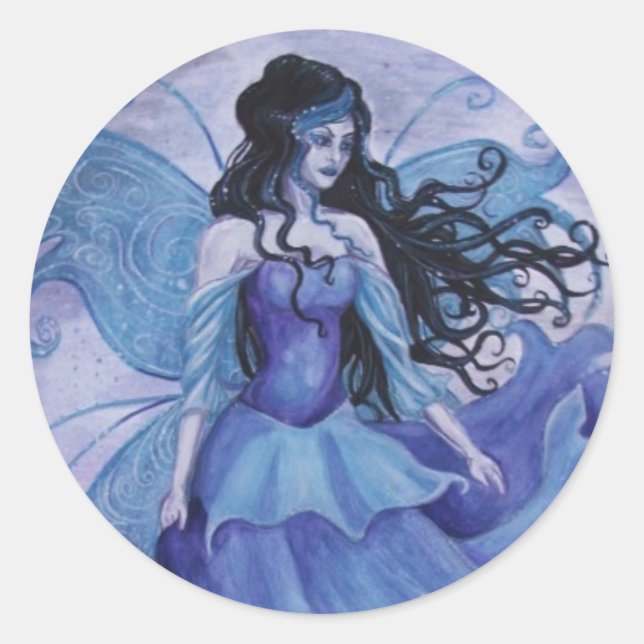 Gel bleu - autocollants (Devant)