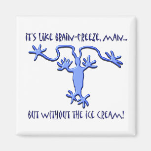 Gel du cerveau ! - Magnet n° 2