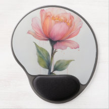 Tapis de souris rose