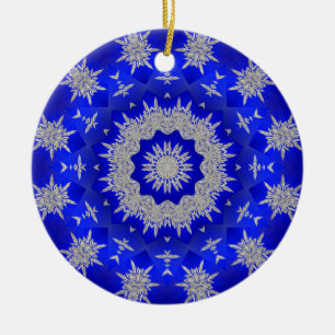 Gelé #2 Ornement en céramique pour Noël