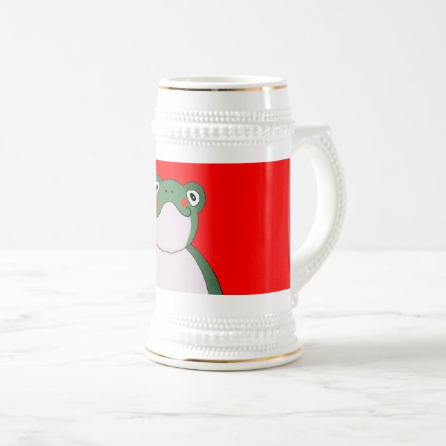 Gelée drôle Allemande Bière Stein Mug (Devant droit)