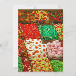 Gellies multicolores sur étagères COLORÉ GUMMMY CA