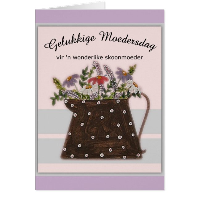 Gelukkige Moedersdag vir mon skoonmoeder (Devant)