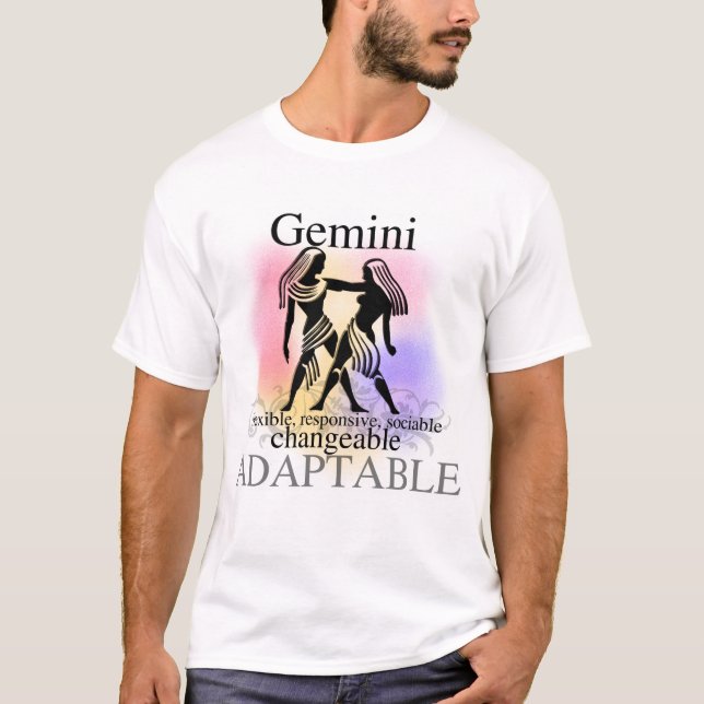 Gemini À propos de vous Tshirts (Devant)