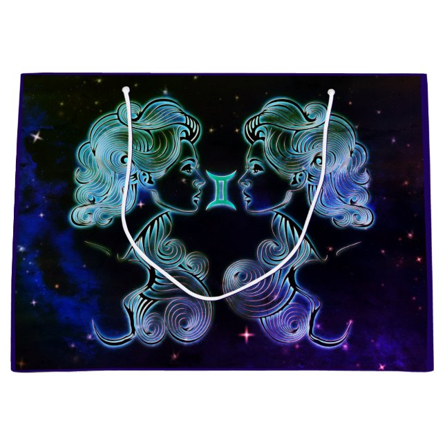 gemini les jumeaux zodiac cadeau sac (Devant)