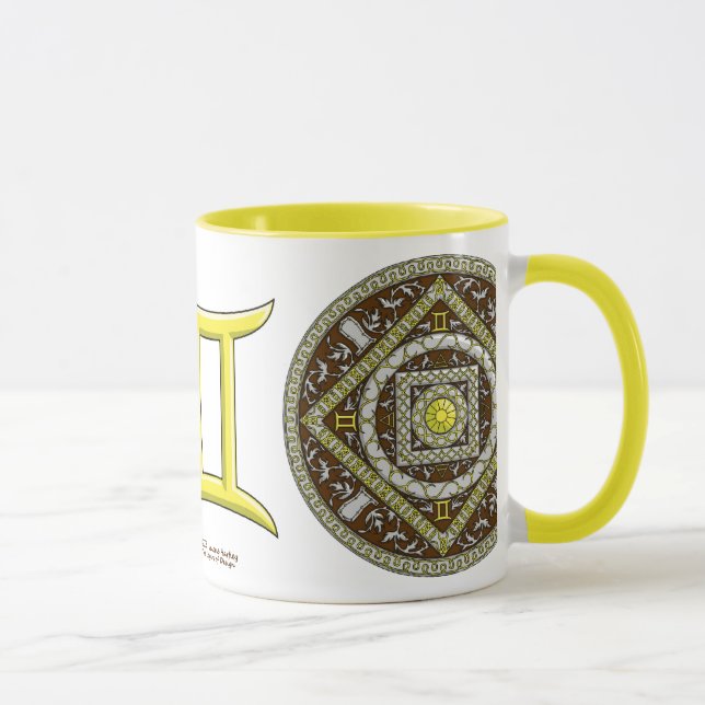 Gemini Mandala Mug (Droite)