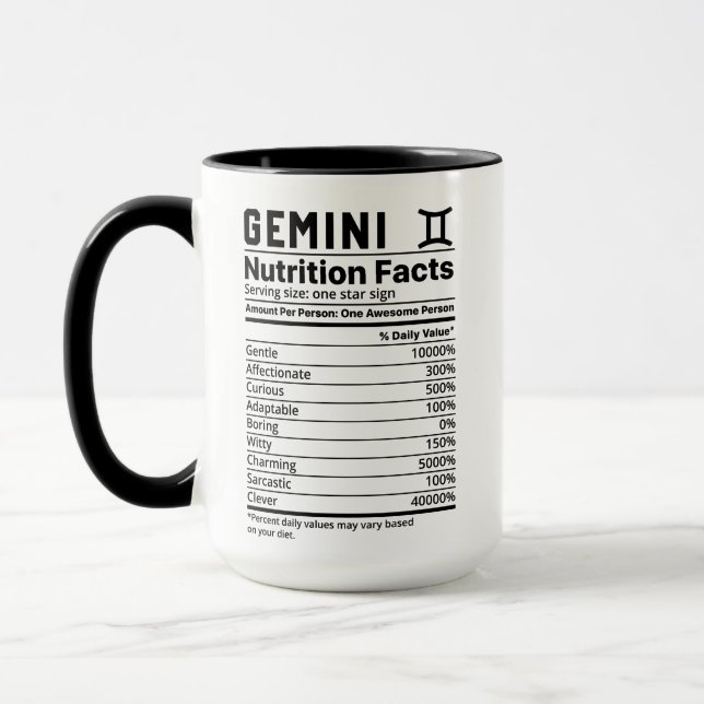 Gemini Mug (Gauche)