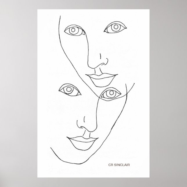 "GEMINI" par CR Sinclair Poster (Devant)