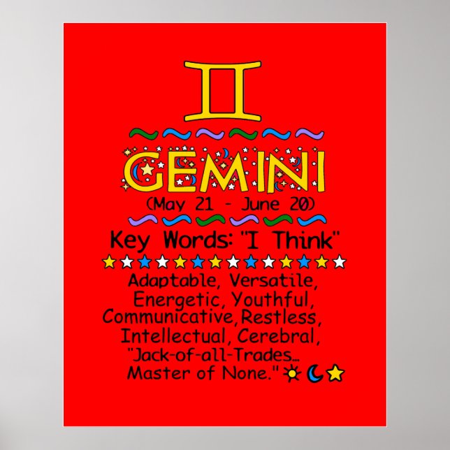 GEMINI POSTER (Devant)