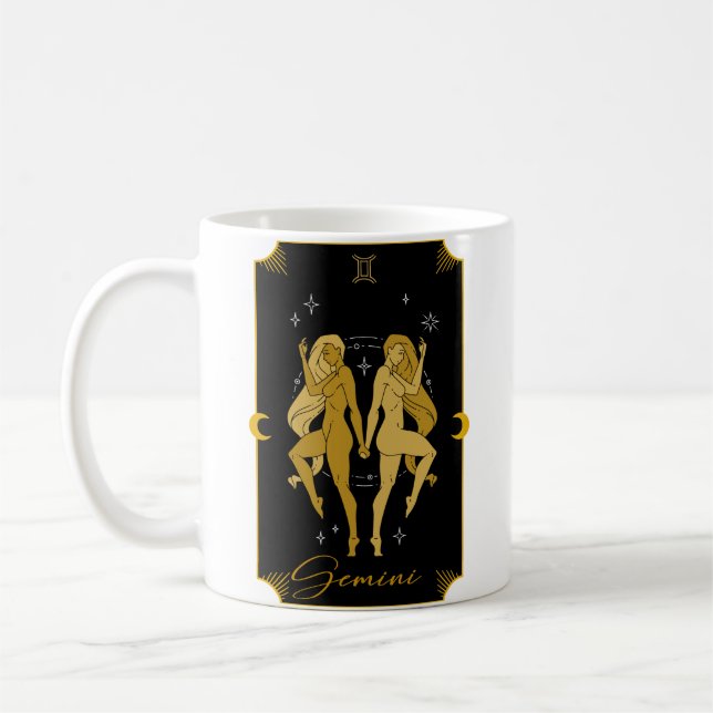 Gemini Saucy Signes Mug Astrologique (Gauche)