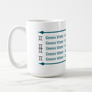 Gemini Vibes Café Mug