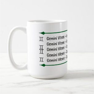 Gemini Vibes Café Mug