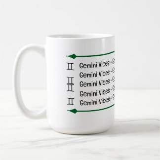 Gemini Vibes Café Mug