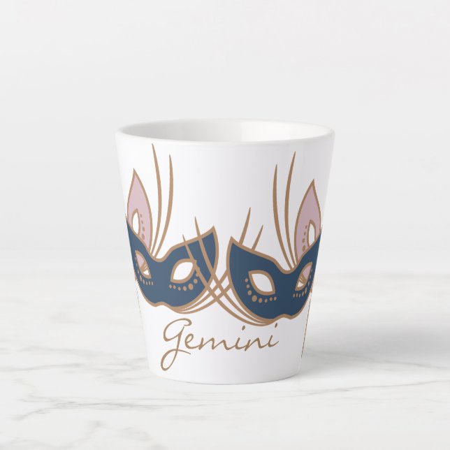 Gemini Zodiac Boho Coffee Mug (Devant)