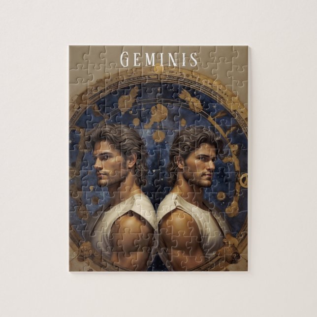 Geminis Homme Jigasw Puzzle (Vertical)